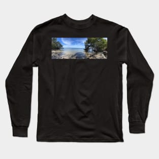 Hidden Beach at Robinson Preserve Long Sleeve T-Shirt